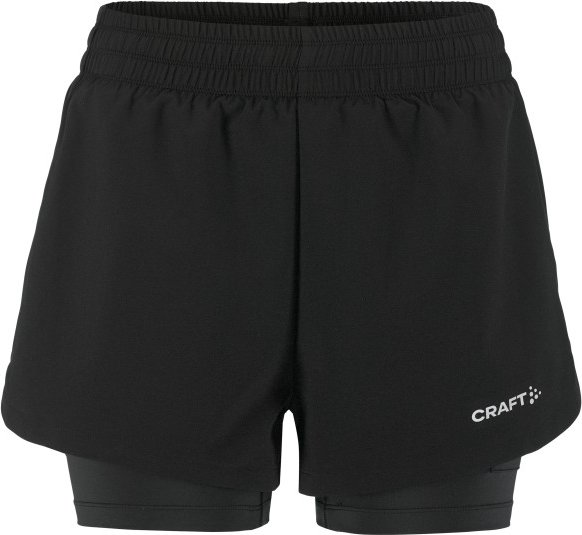 Thumbnail - Craft - Women's Adv Essence 2-in-1 Shorts 2 - Laufshorts Gr XXL schwarz