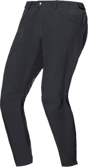 Vaude - Qimsa Light Softshell Pants II - Radhose Gr M grau/schwarz