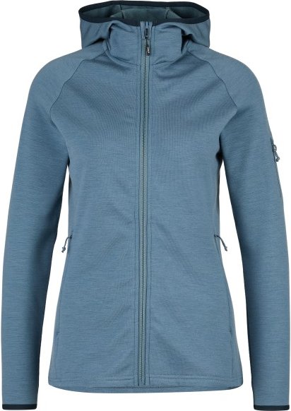 Stoic - Women's MerinoFleece335 KuolpaSt. II Zip Hoody - Merinohoodie Gr L blau