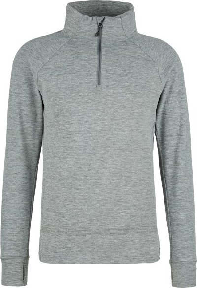 Heber Peak - TimberHe. Fleece Half Zip - Fleecepullover Gr L grau