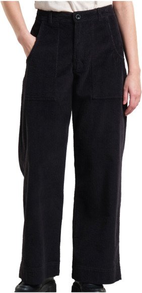 DEDICATED - Women's Workwear Pants Vara Corduroy - Freizeithose Gr S schwarz
