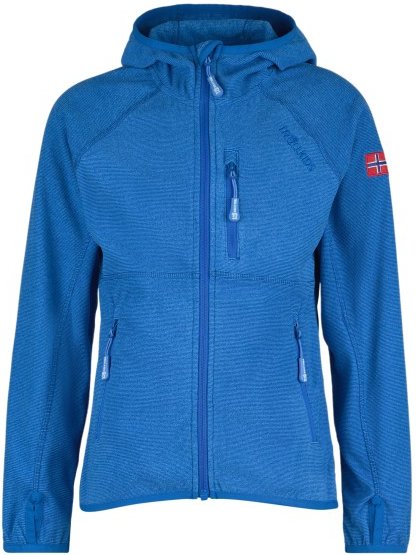 Thumbnail - Trollkids - Kids Sandefjord Jacket - Fleecejacke Gr 128 blau