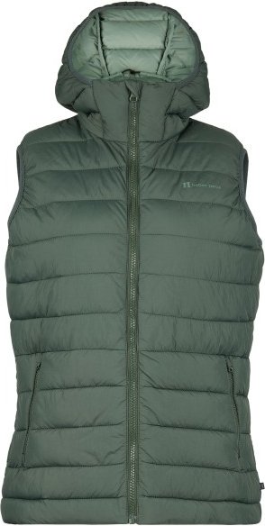 Thumbnail - Heber Peak - Women's SmoegenHe. PerformancePuff Vest - Kunstfaserweste Gr M oliv