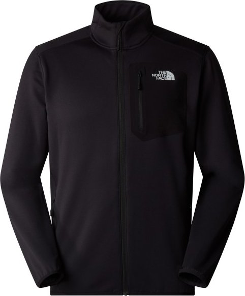 The North Face - Crest Full Zip - Fleecejacke Gr XXL schwarz