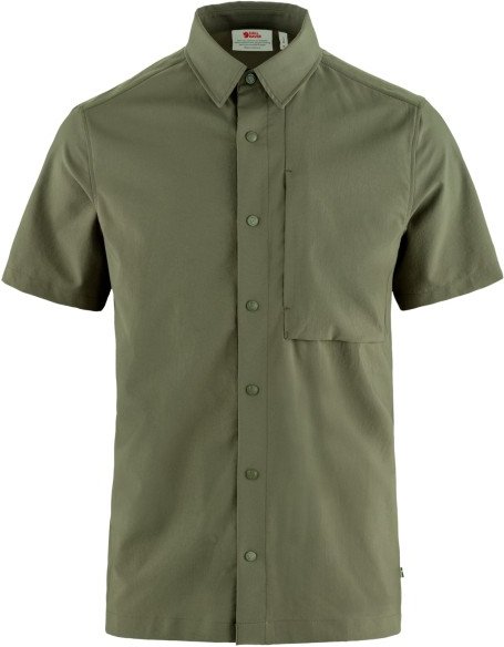 Fjällräven - High Coast Pack Shirt S/S - Hemd Gr S oliv