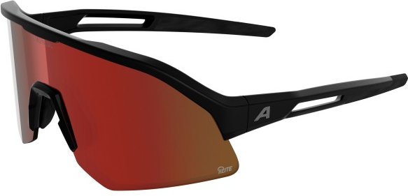 Alpina - Sonic HR M Q-Lite Mirror S3 - Fahrradbrille rot
