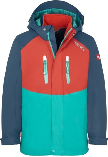 Trollkids - Kid's Bryggen 3in1 Jacket - Doppeljacke Gr 164 bunt