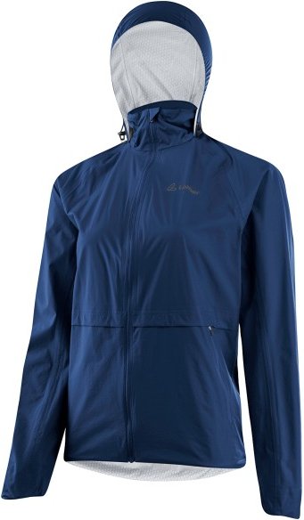 Löffler - Women's Jacket with Hood Comfort Fit WPM Pocket - Fahrradjacke Gr 36 blau