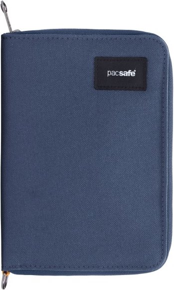 Pacsafe - RFIDsafe Compact Travel Organizer - Geldbeutel Gr 16,3 x 11,5 x 2 cm blau