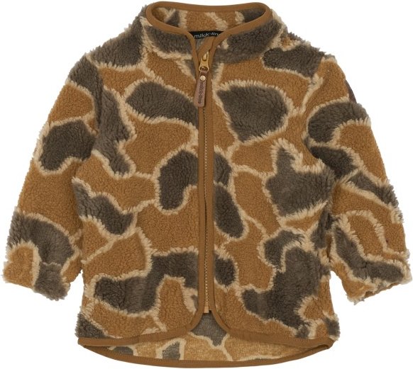 Mikk-Line - Kid's Teddy Cardigan - Fleecejacke Gr 104 braun