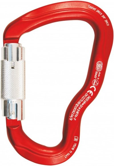 Kong - Ferrata Autoblock - Klettersteig-Karabiner rot