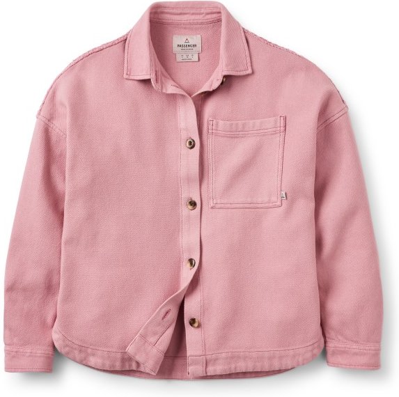 Passenger - Women's Maya Twill Overshirt - Bluse Gr XXL rosa