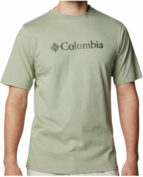 Columbia - CSC Basic Logo Short Sleeve - T-Shirt Gr M - Regular oliv