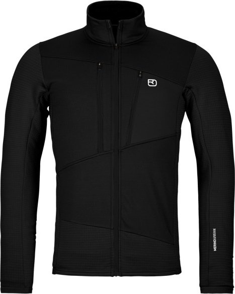 Ortovox - Fleece Grid Jacket - Fleecejacke Gr XXL schwarz