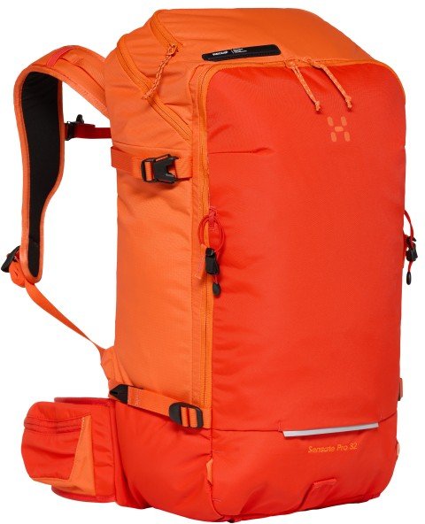 Haglöfs - Sensate Pro 32 - Skitourenrucksack Gr S/M - S/M rot