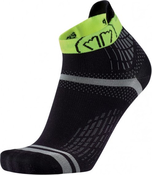 Sidas - Run Feel - Laufsocken Gr 35-36 schwarz
