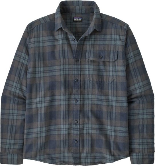 Patagonia - L/S LW Fjord Flannel Shirt - Hemd Gr S blau