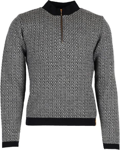 Thumbnail - Albmerino - Pulli Wolly - Wollpullover Gr M grau