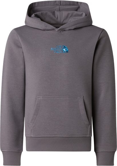 The North Face - Boy's Liquid Logo Reg Hoodie - Hoodie Gr M grau