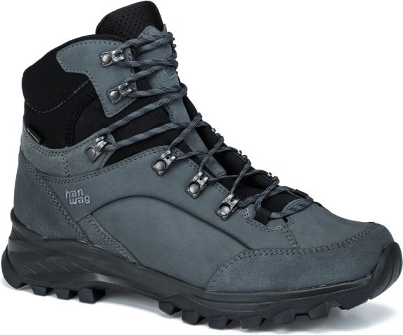 Hanwag - Banks GTX - Wanderschuhe Gr 39,5 blau/schwarz