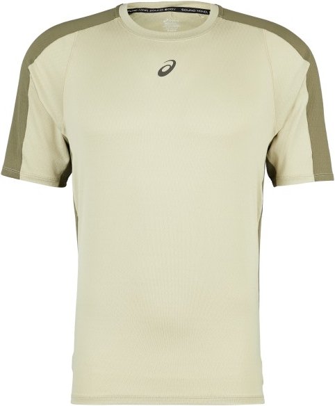 Thumbnail - Asics - Fujitrail Elite S/S Top - Laufshirt Gr M beige