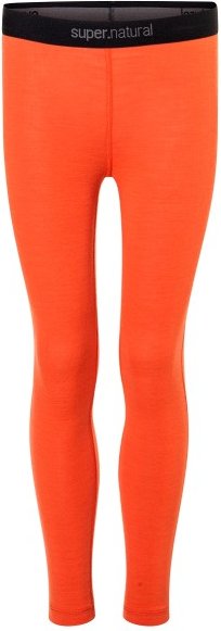 super.natural - Kid's Tundra175 Tights - Merinounterwäsche Gr 104 rot