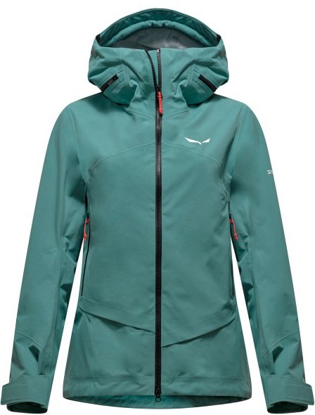 Salewa - Women's Ortles GTX 3L Epe Jacket - Regenjacke Gr 40 türkis