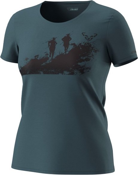 Dynafit - Women's Graphic Co S/S Tee - T-Shirt Gr 36 blau
