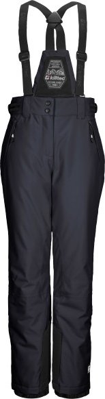 Thumbnail - killtec - Girl's KSW 213 Ski Pants - Skihose Gr 128 schwarz/grau
