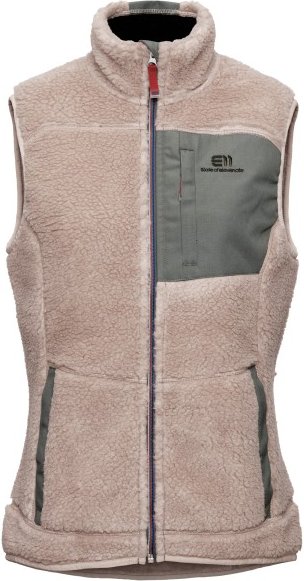Elevenate - Women's Glacier Pile Vest - Fleeceweste Gr S braun