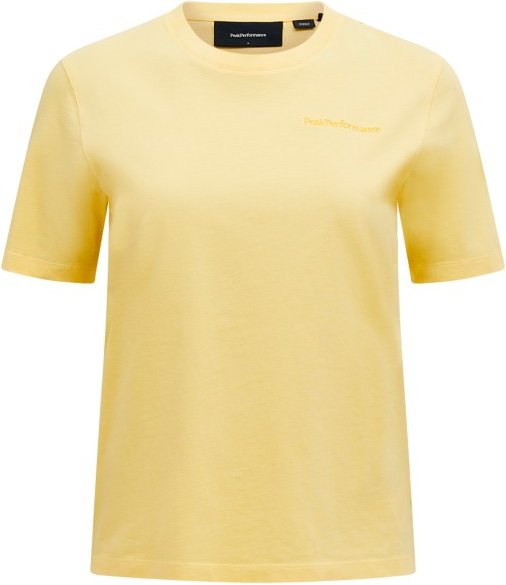 Thumbnail - Peak Performance - Women's Original Small Logo Tee - T-Shirt Gr XL beige