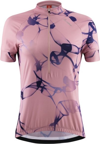 Löffler - Women's Bike Jersey Half-Zip Serenade Mid - Radtrikot Gr 40 rosa