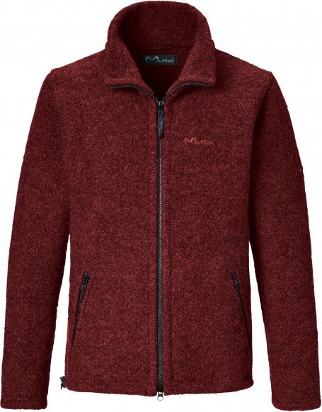 Thumbnail - Mufflon - Jakob - Wolljacke Gr 3XL rot