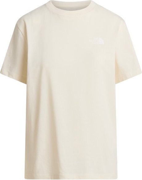 The North Face - Women's Evolution Box Relaxed Short Sleeve - T-Shirt Gr XS weiß/beige