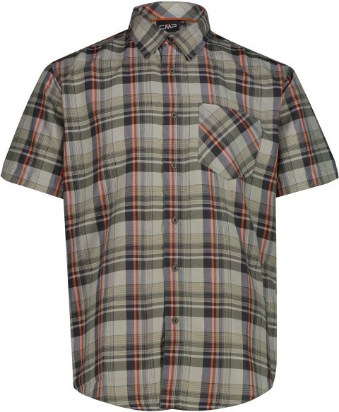 CMP - Shortsleeve Shirt - Hemd Gr 46 grau