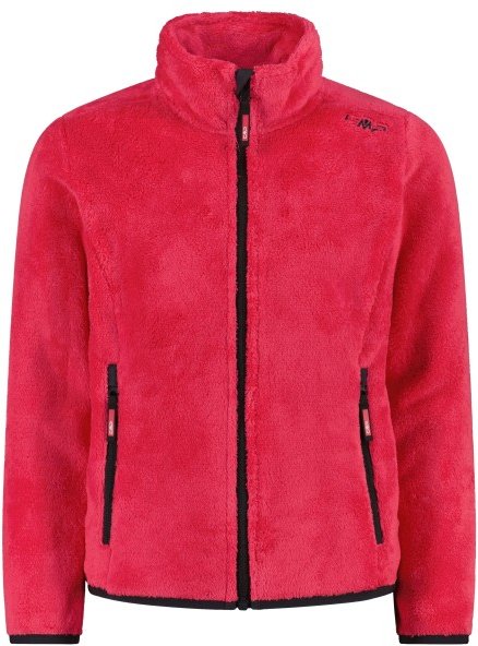 CMP - Girl's Jacket Highloft 38P1465 - Fleecejacke Gr 128 rot