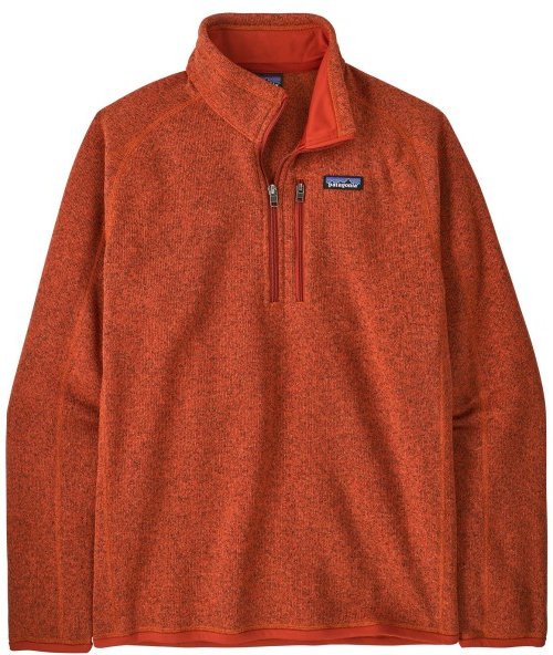 Patagonia - Better Sweater 1/4 Zip - Fleecepullover Gr M rot