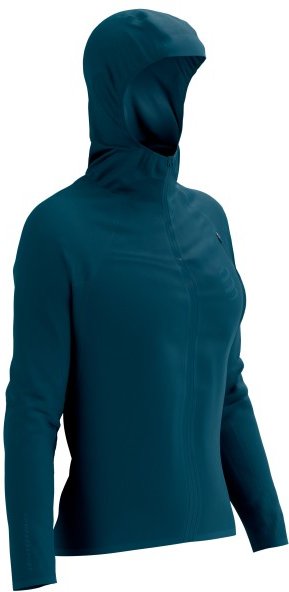 Thumbnail - Compressport - Women's Tempest Waterproof Jacket - Laufjacke Gr S blau