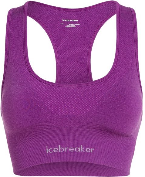 Icebreaker - Women's Merino 260 Zoneknit Seamless Bra - Sport-BH Gr XS lila