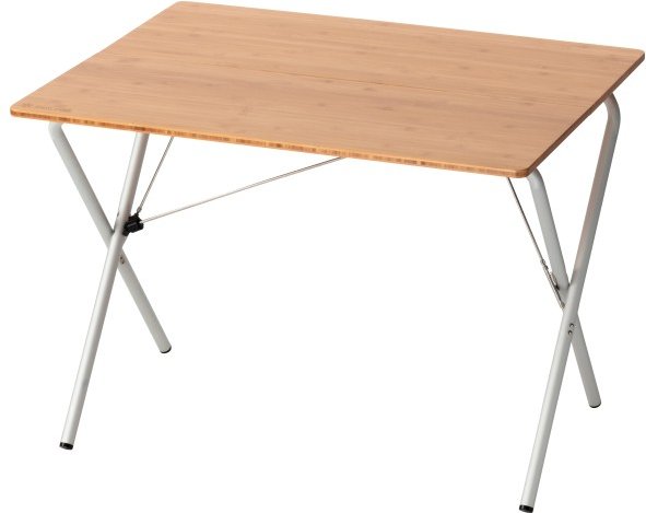 Snow Peak - Single Action Table Bamboo Top - Campingtisch beige