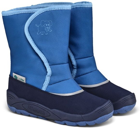 Affenzahn - Kid's Schneestiefel Vegan Freezy - Winterschuhe Gr 32 blau