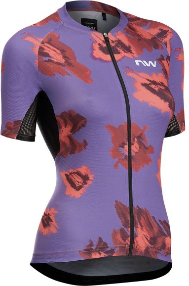 Thumbnail - Northwave - Women's Force Evo Jersey Short Sleeve - Radtrikot Gr M lila