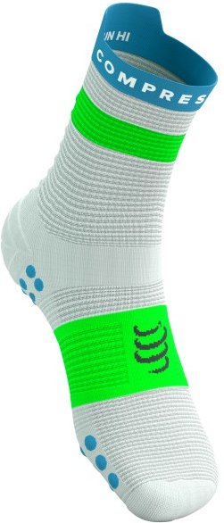 Compressport - Pro Racing Socks V4.0 Run High - Laufsocken Gr T4 - EU 45-48 grau