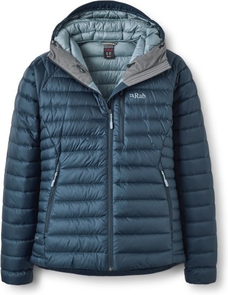 Thumbnail - Rab - Women's Microlight Alpine Jacket - Daunenjacke Gr 44 blau
