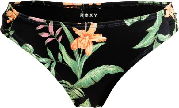 Roxy - Women's Print Beach Classics Moderate - Bikini-Bottom Gr L schwarz