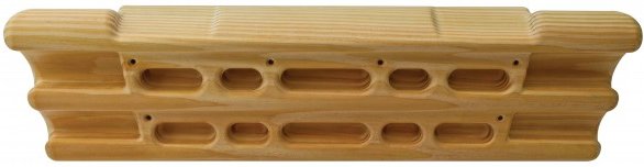 Metolius - Wood Grips Compact II - Trainingsboard braun/beige