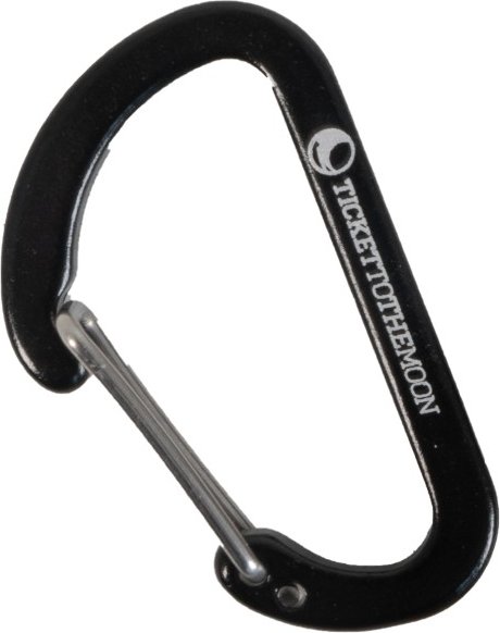 Ticket to the Moon - Accessory Carabiner - Verschlusskarabiner schwarz
