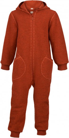 Engel - Baby-Overall mit Kapuze und Reißverschluss - Overall Gr 74/80 rot