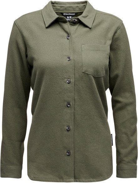 Black Diamond - Women's Project Flannel - Hemd Gr M oliv