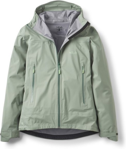 Rab - Women's Firewall Light Jacket - Regenjacke Gr 44 grau